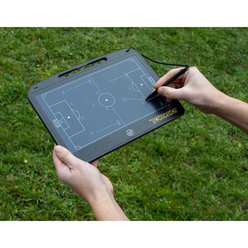 POWERSHOT® Tactisch voetbalbord - inktloos - gerecycleerd materiaal!⚽
