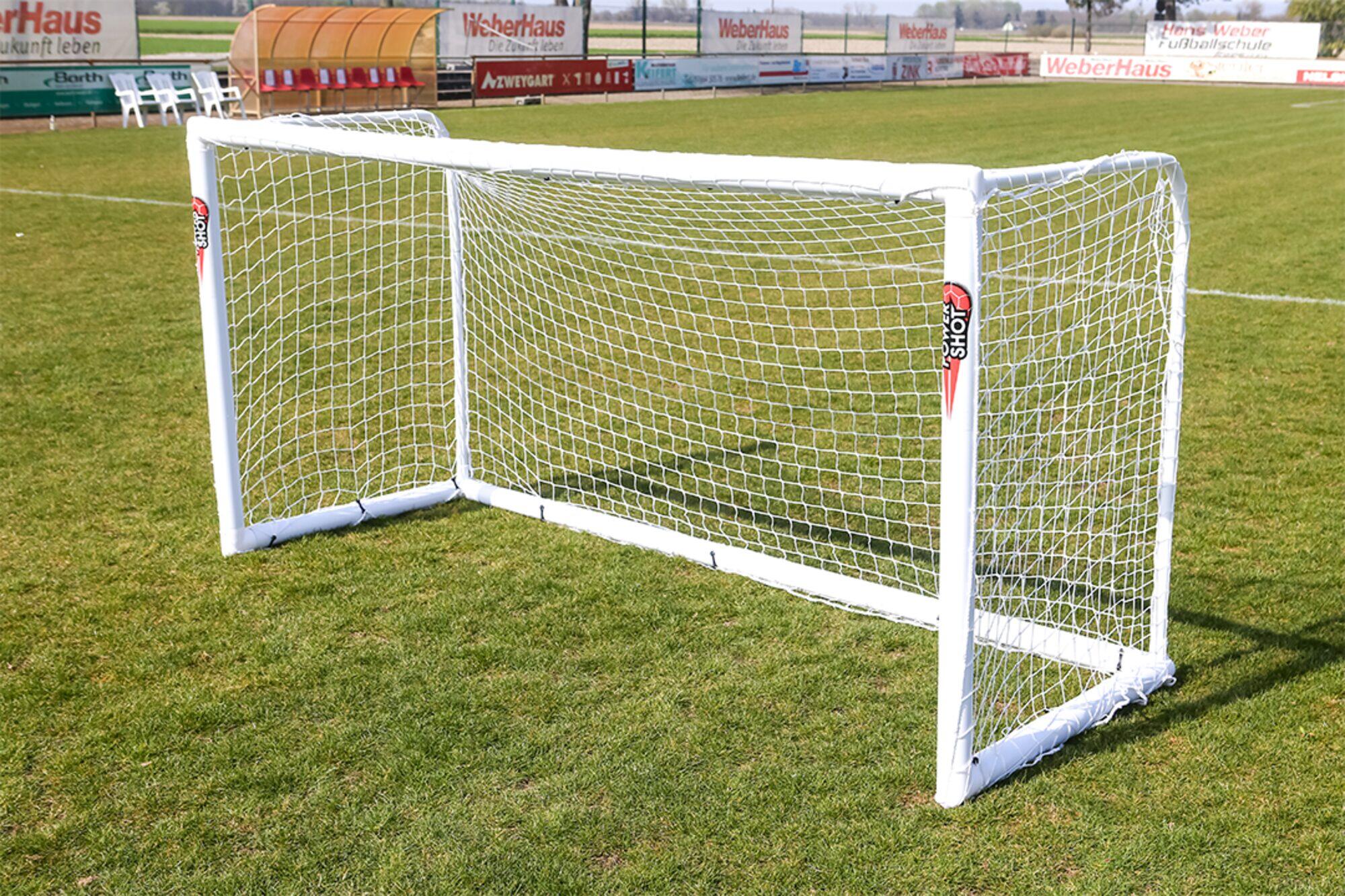 Porta da calcio 2,4 x 1,8 m - Perfetta per calciare in giardino 3/6