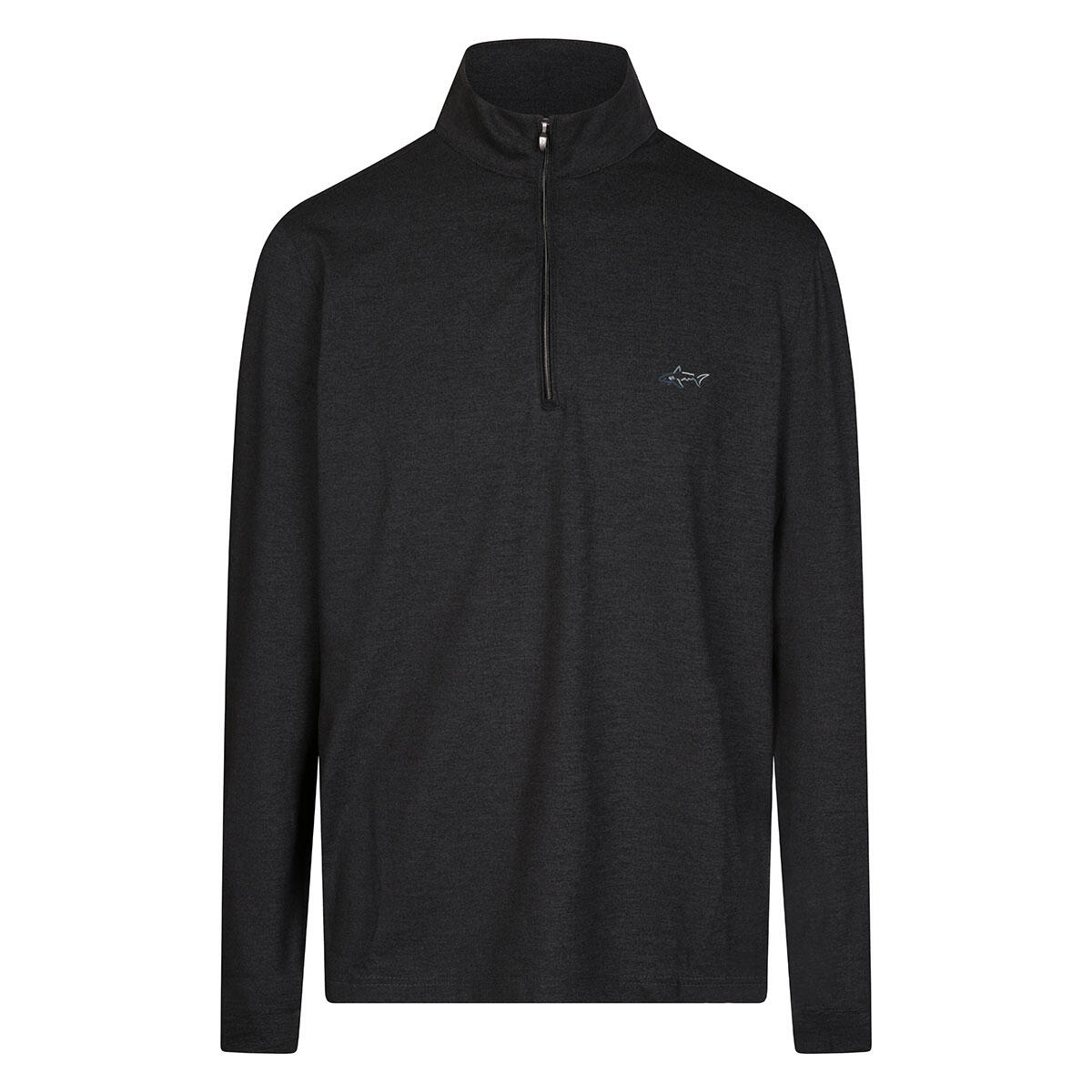 GREG NORMAN Greg Norman Mens Logo Half Zip Golf Midlayer