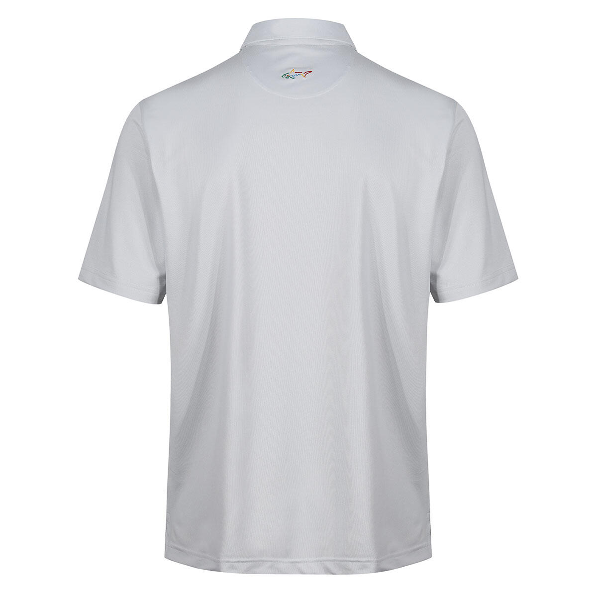 Greg Norman Mens Neck Logo Stretch Golf Polo Shirt 2/4