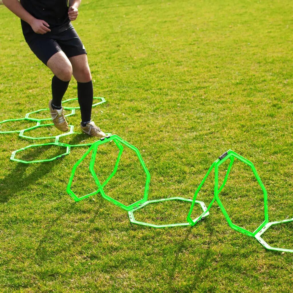 Octagonal PVC Agility Ladder - Modular, with Bag