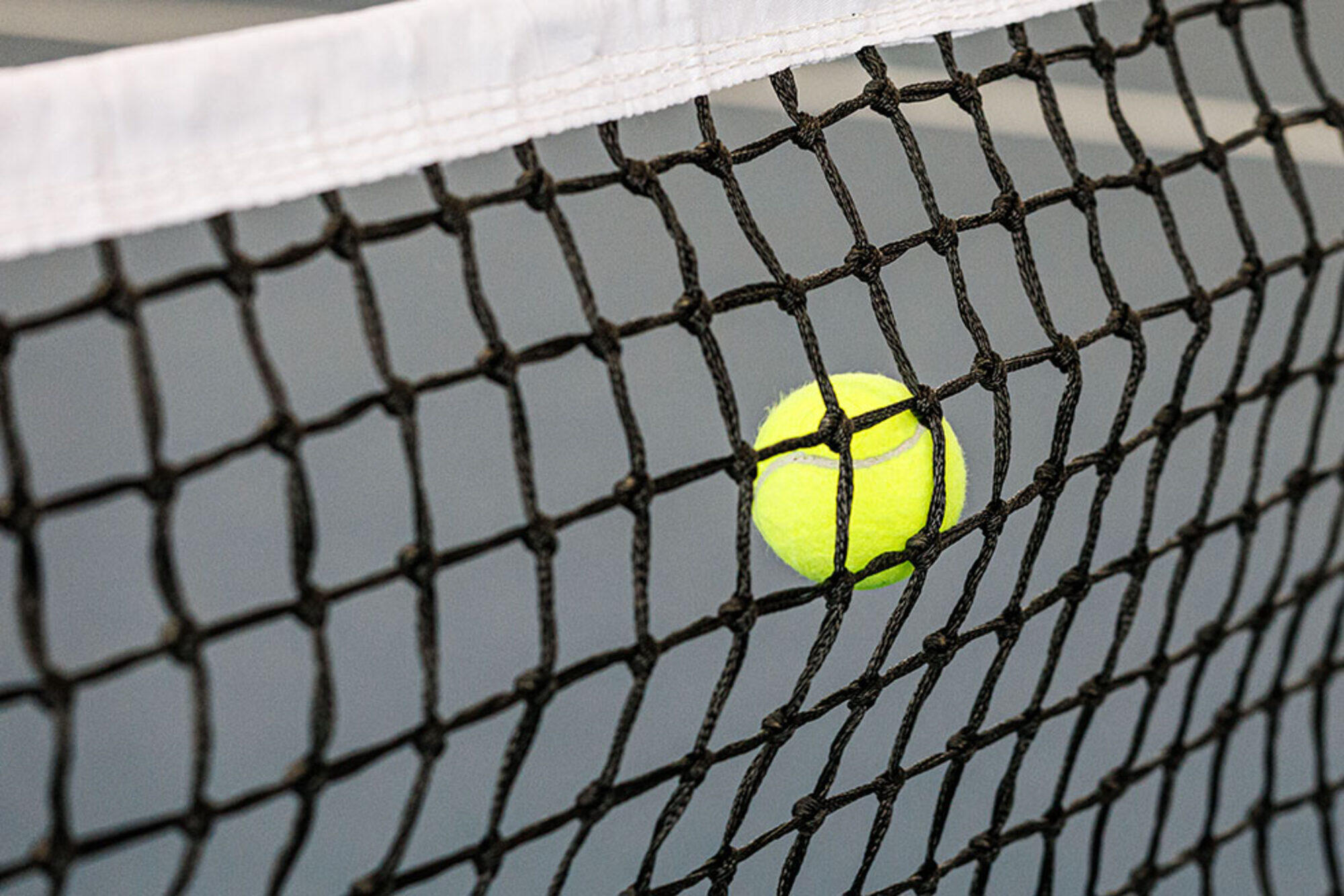Expert-Tennisnetz 3mm - Vollständig aus doppelten Maschen 6/7