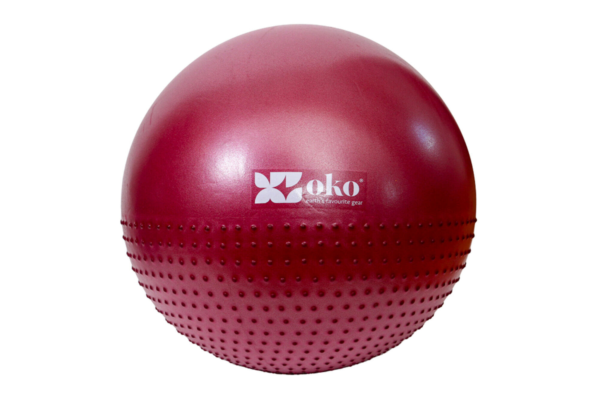 OKO Palla da ginnastica - Rosso - Ø55cm