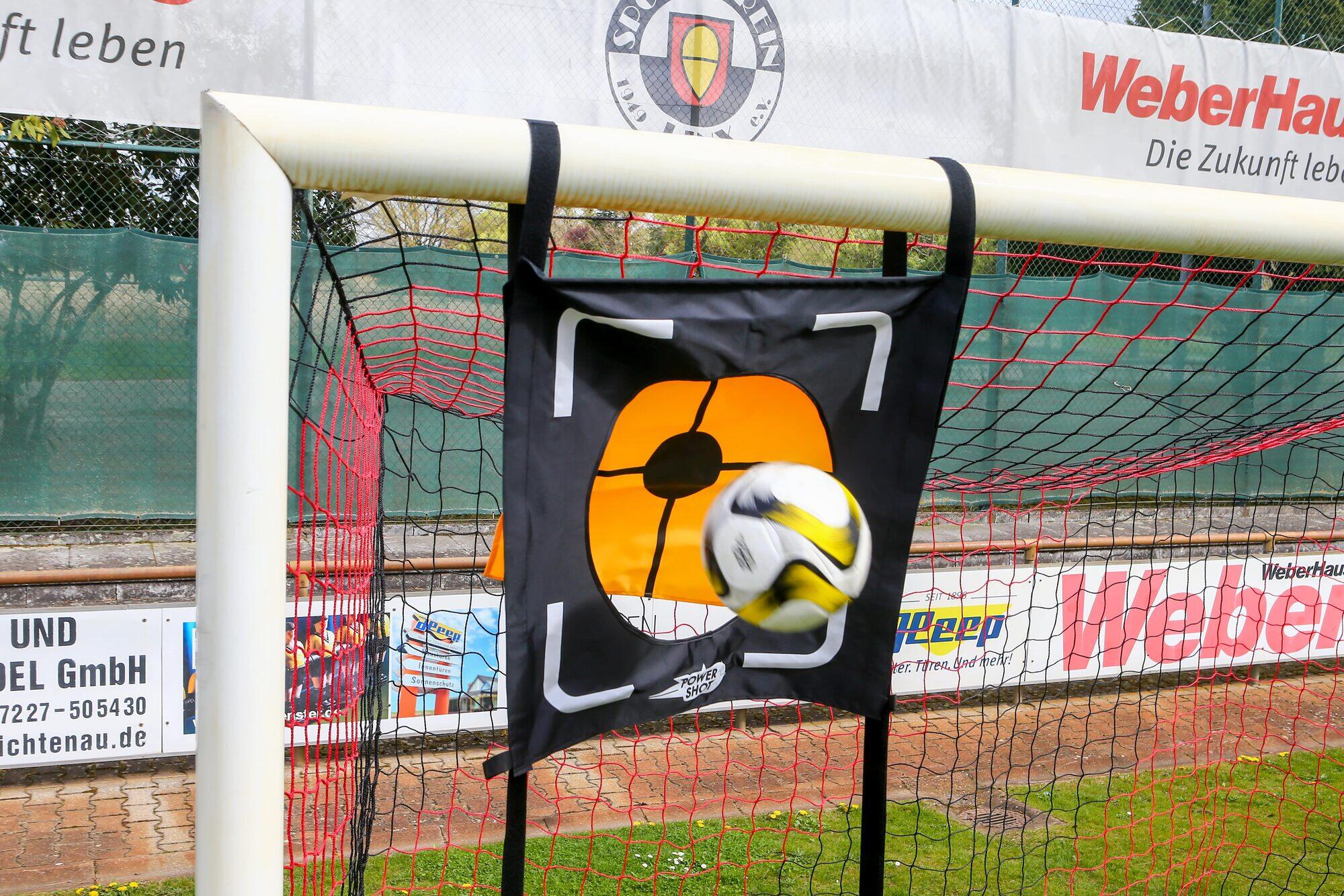 Set di 2 bersagli da calcio regolabili 3/5