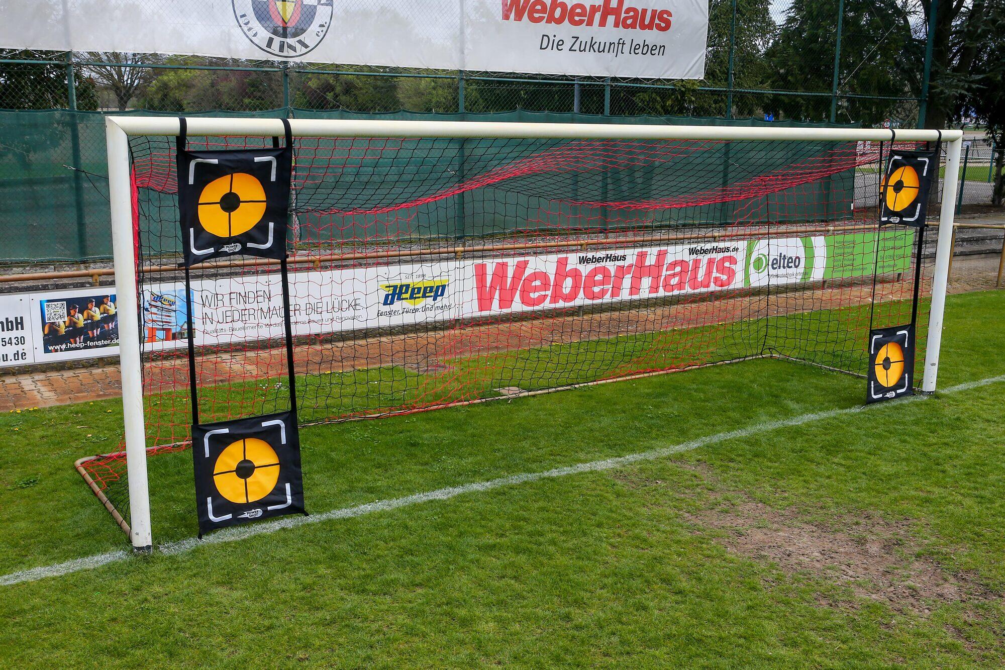 Set di 2 bersagli da calcio regolabili 5/5