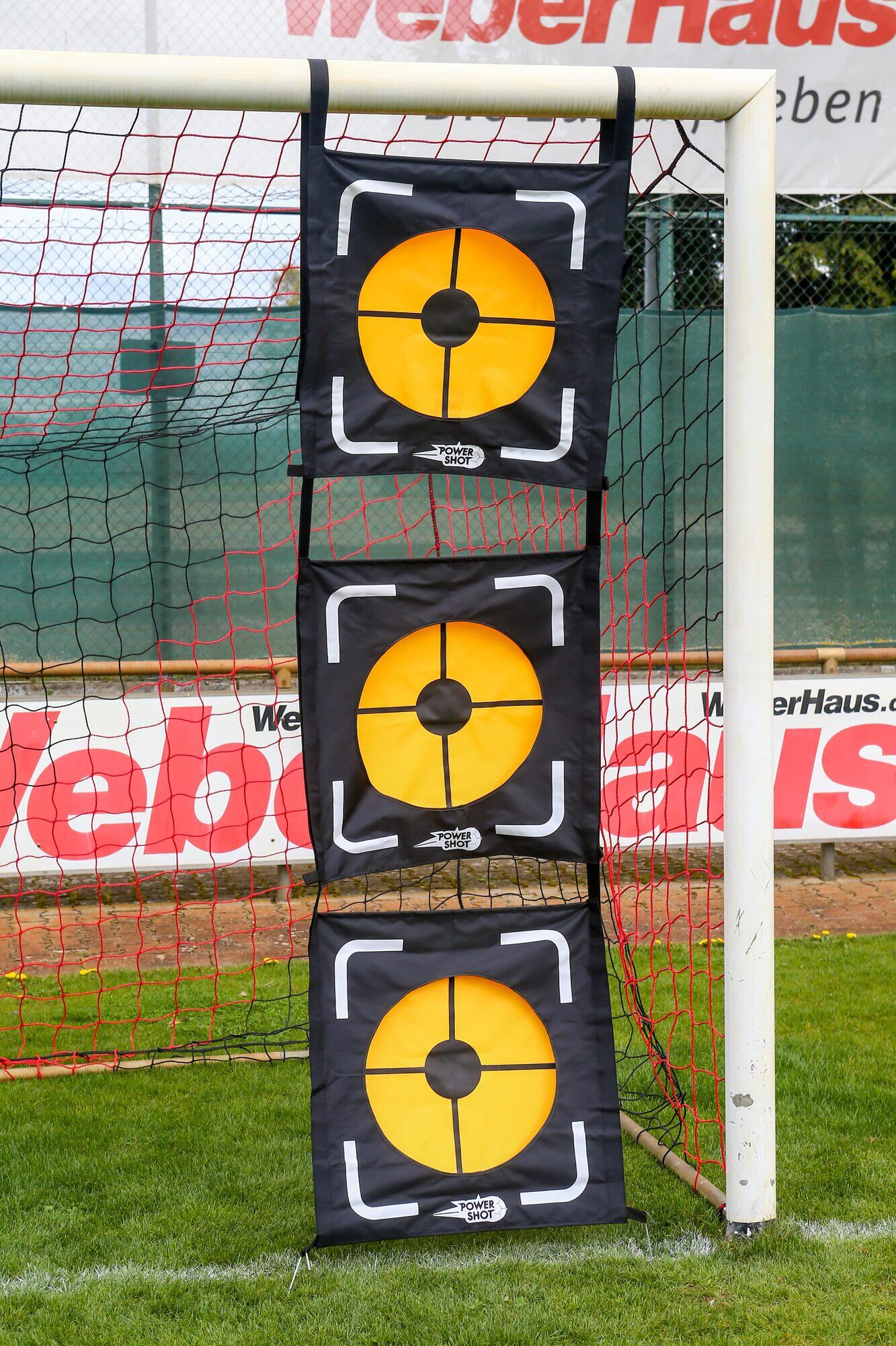 Set di 2 bersagli da calcio regolabili 4/5