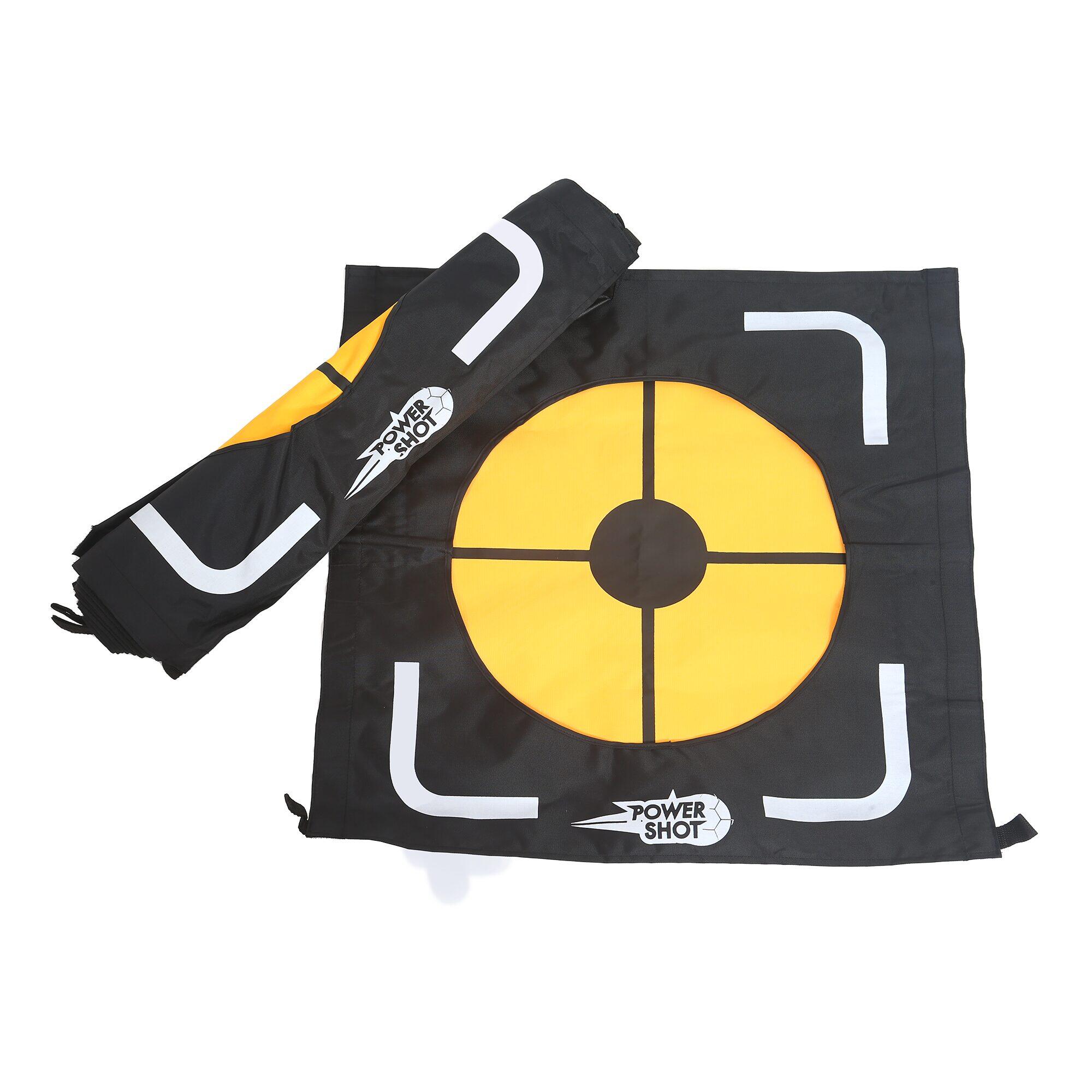 Conjunto de 2 alvos de futebol ajustáveis