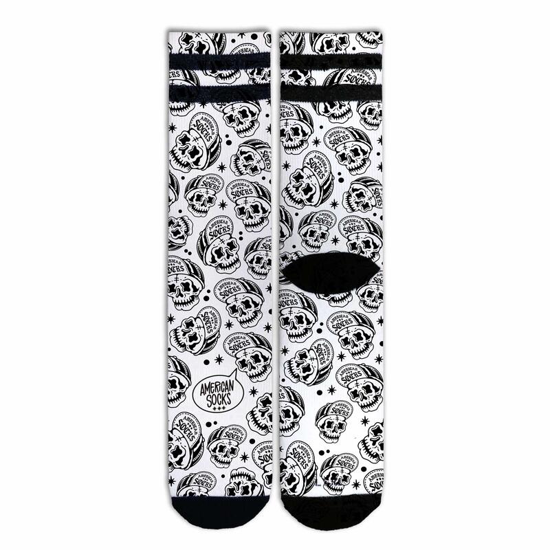 Calcetines Skater Skull - Mid High - American Socks