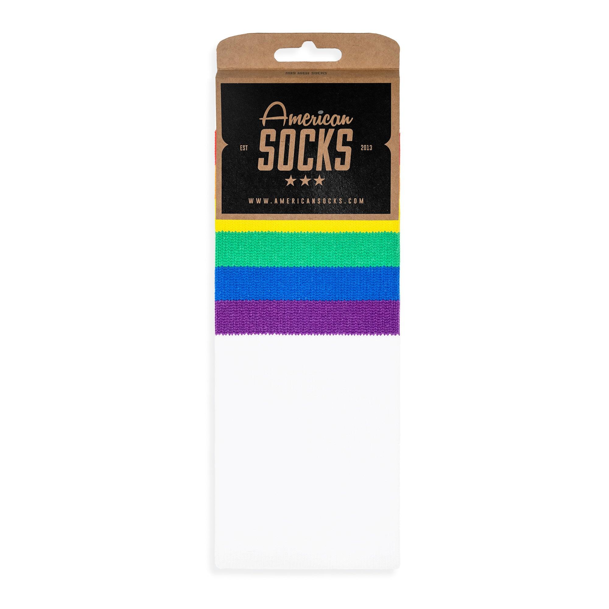 Chaussettes Rainbow Pride - Mid High - American Socks 3/7