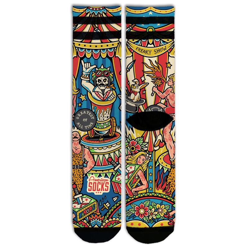 Chaussettes American Socks Circus - Mid High