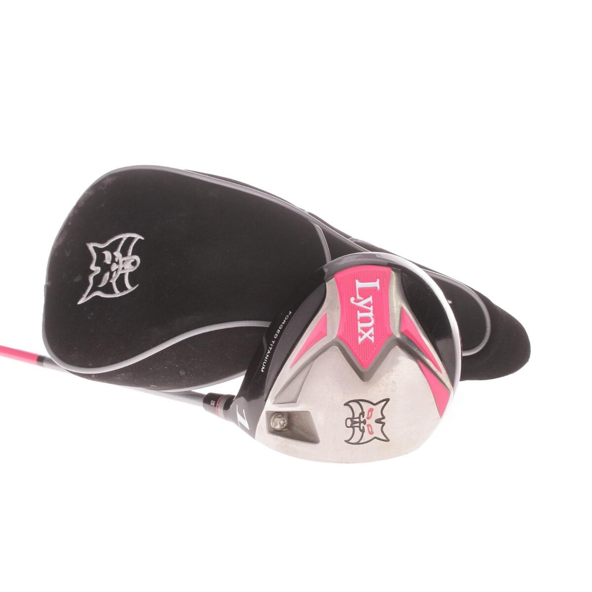 LYNX USED -  Driver Lynx Lynx Crystal driver 10* Graphite Shaft Ladies Flex - GRADE B