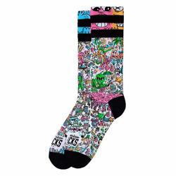 Calcetines divertidos para deporte American Socks The Wall - Mid