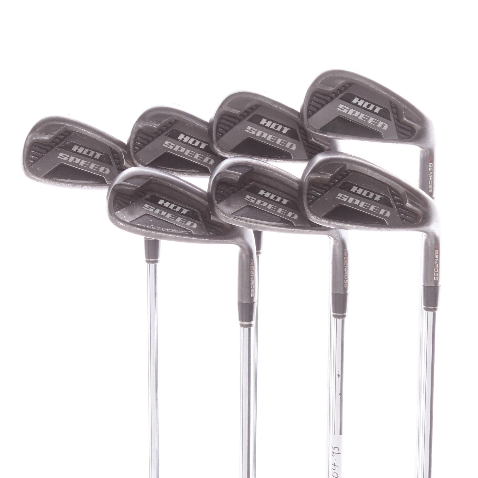 BENROSS USED - Iron Set 7-SW+GW+LW Benross Hot Speed Steel Shaft Right Handed - GRADE B