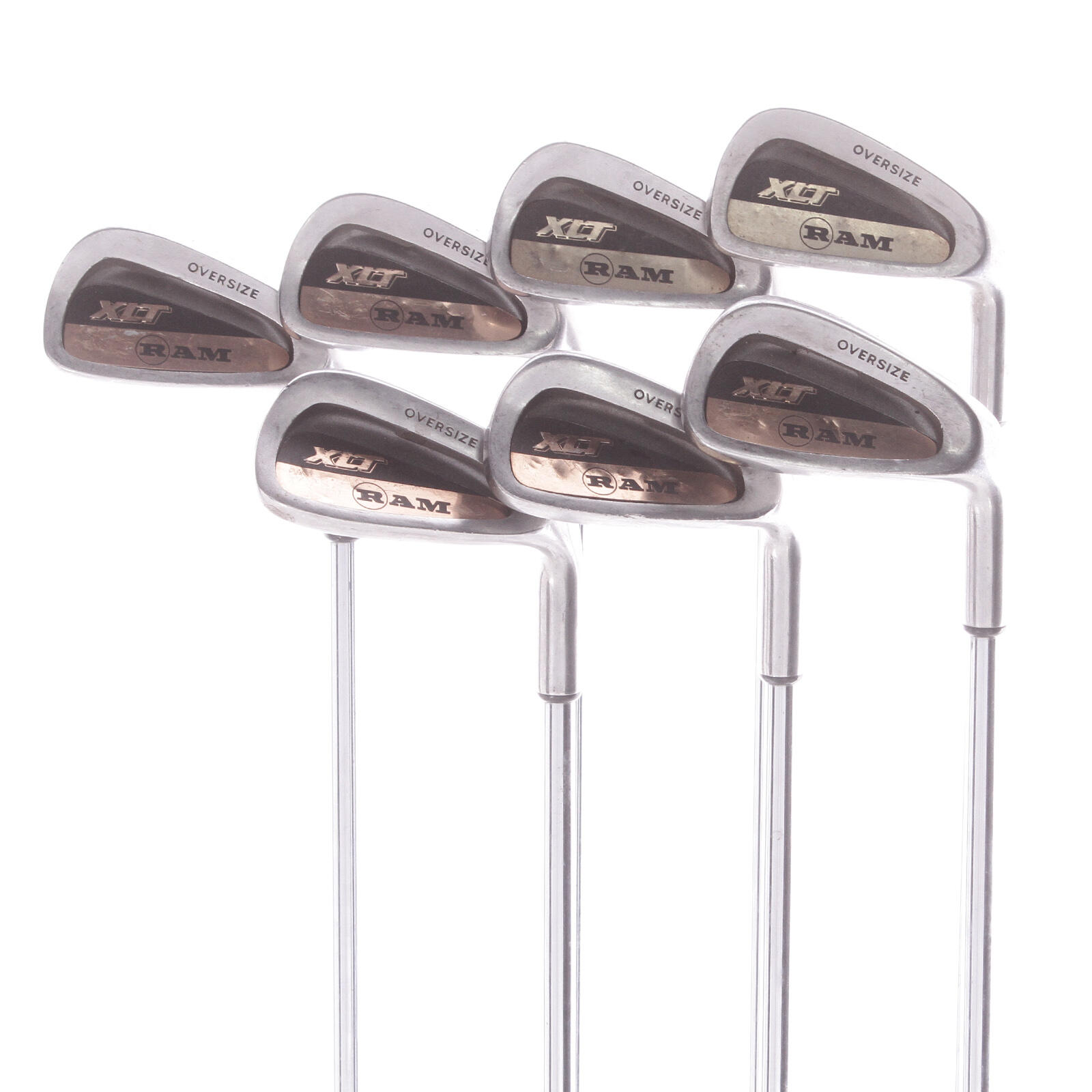 RAM USED - Iron Set 5-SW RAM XLT Oversize Steel Stiff Shaft Right Handed - GRADE B