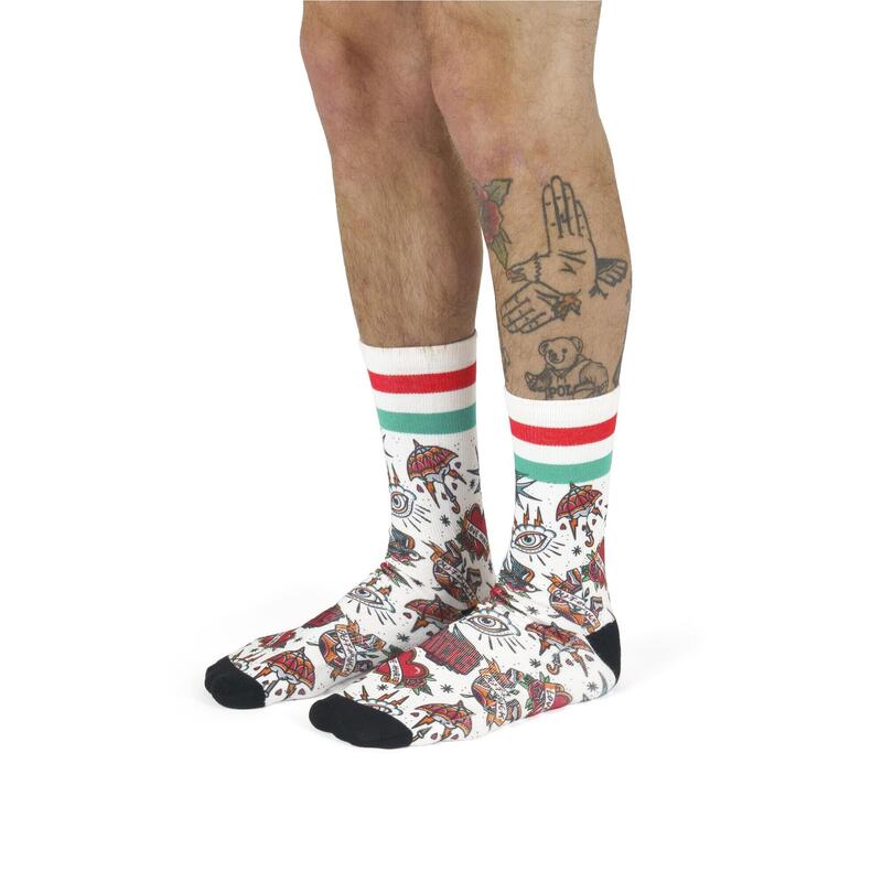 Calcetines divertidos para deporte American Socks Love Hurts - Mid High