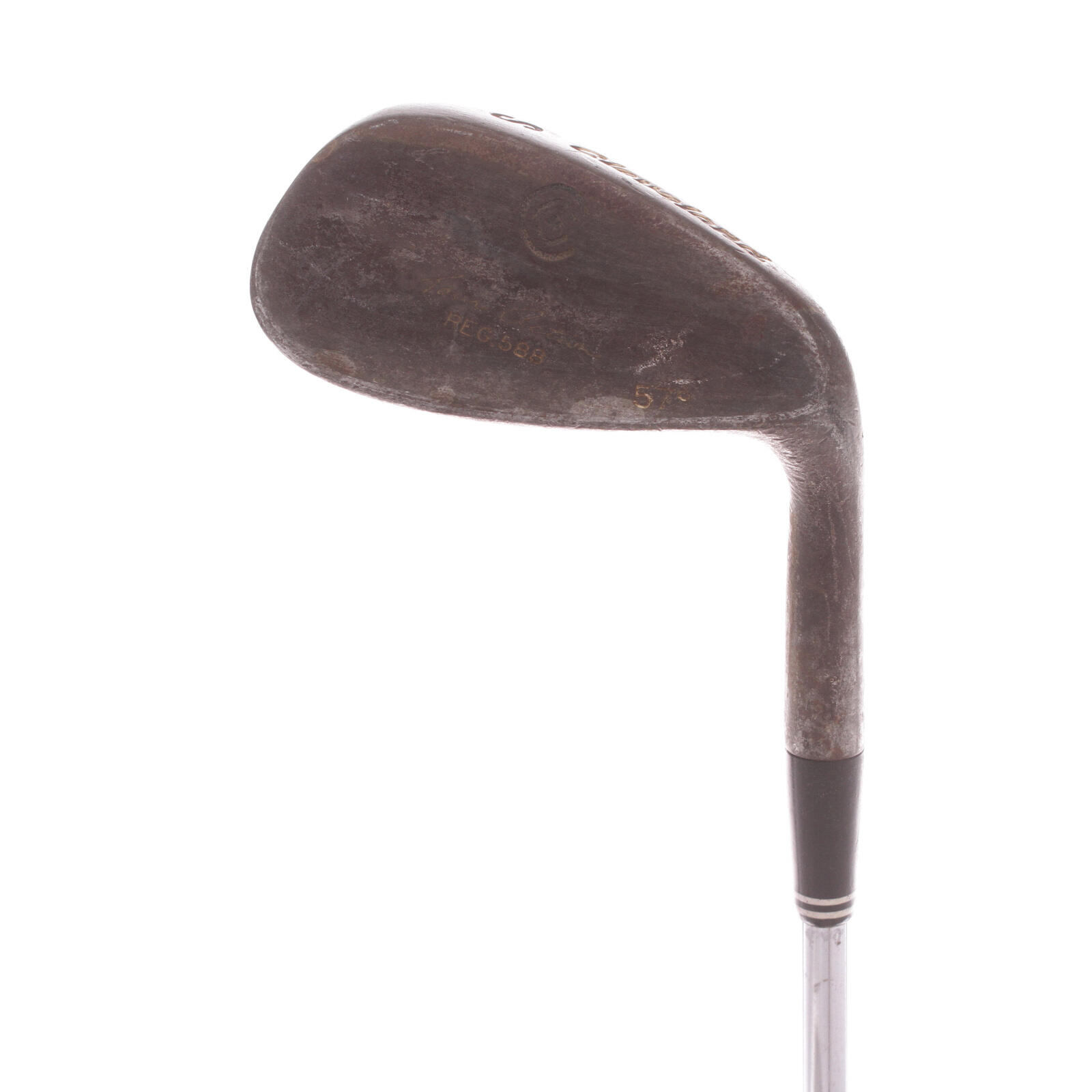 CLEVELAND GOLF USED - Sand Wedge Cleveland 588 Tour Action 57* Steel Shaft Right Hand - GRADE D