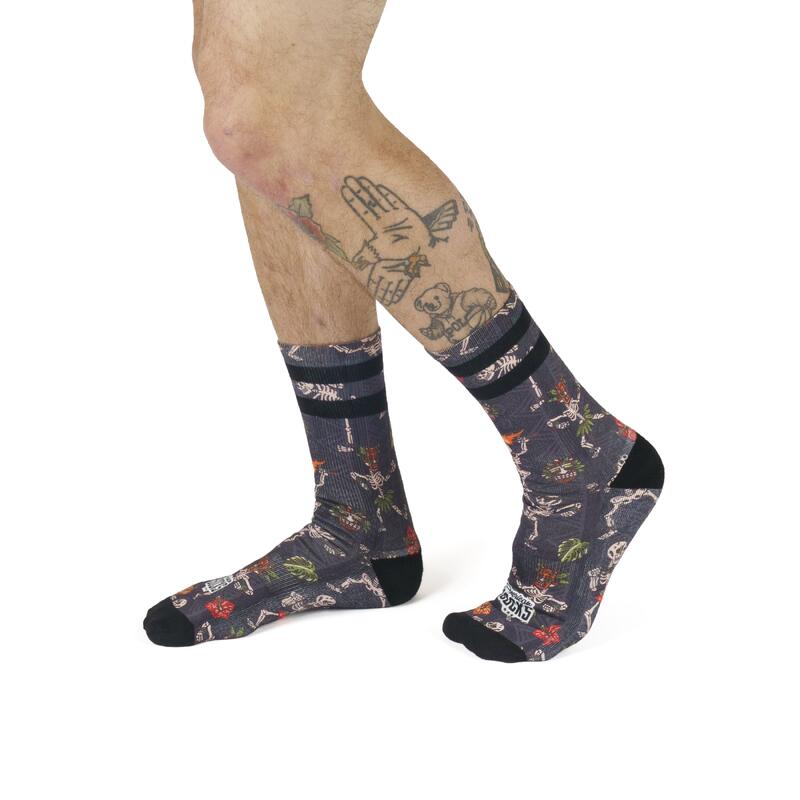 Socken American Socks Dancing Skeletons - Mid High
