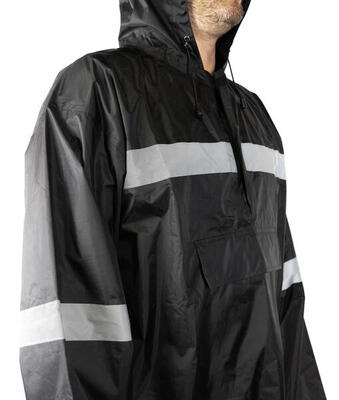 Poncho impermeabile ad alta visibilità
