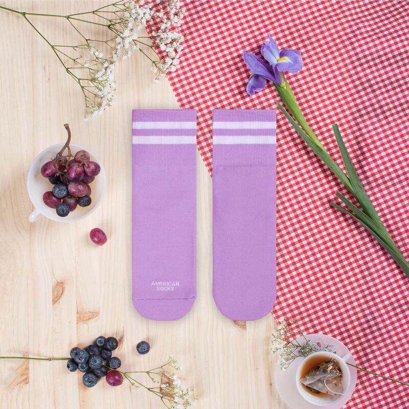 Chaussettes American Socks Violet - Ankle High