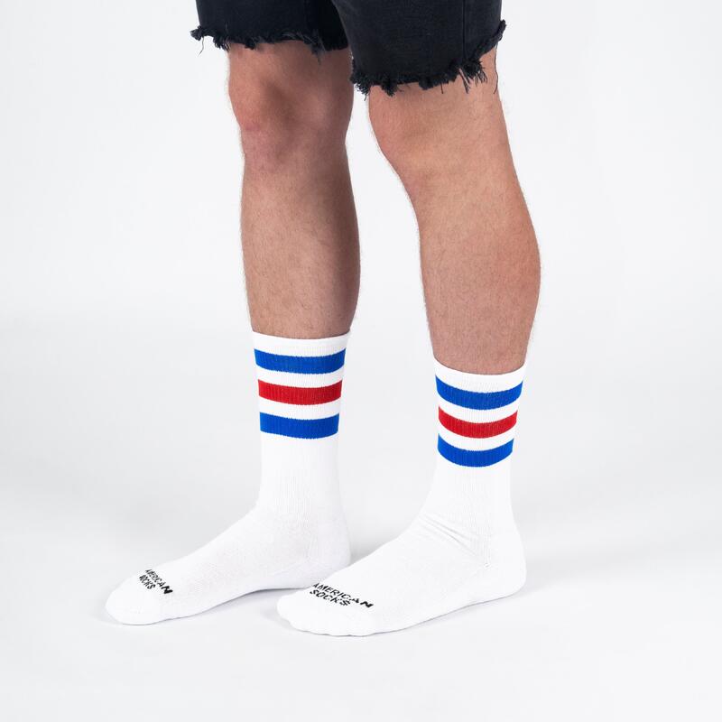 Calcetines divertidos para deporte American Socks American Pride II - Mid High