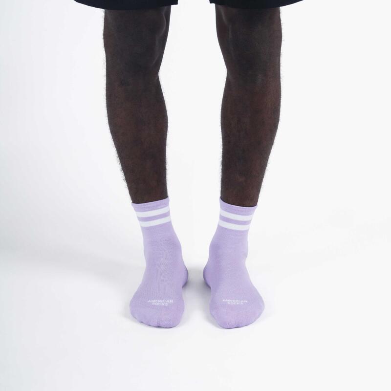 Calcetines divertidos para deporte American Socks Violet - Ankle High