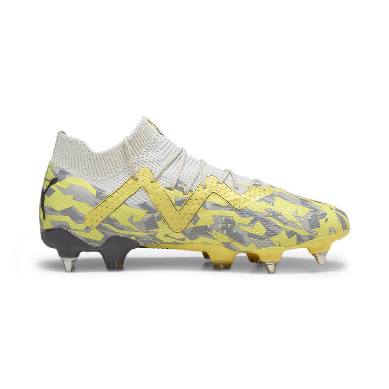 FUTURE ULTIMATE MxSG Fußballschuhe Herren PUMA Sedate Gray Asphalt Yellow Blaze