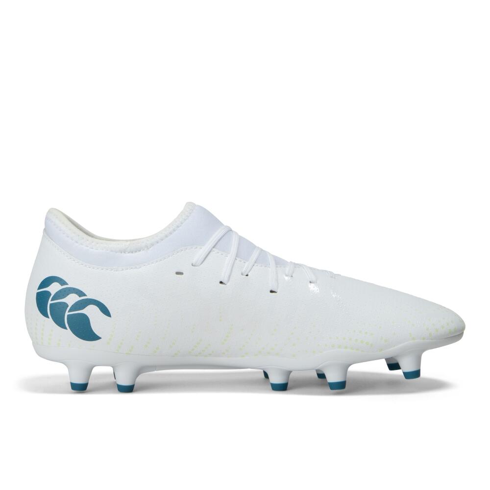 Canterbury - Crampons Canterbury Ccc Speed Infinite Team Fg Blanc - Chaussures De Rugby - Blanc - Decathlon