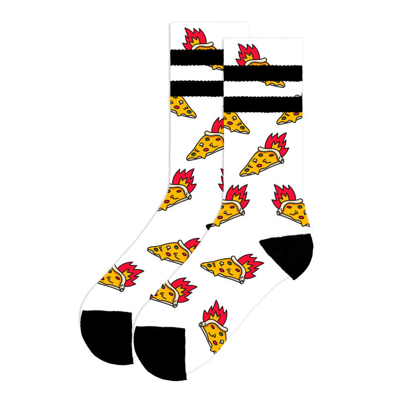 Calzini American Socks Pizza Inferno - Mid High