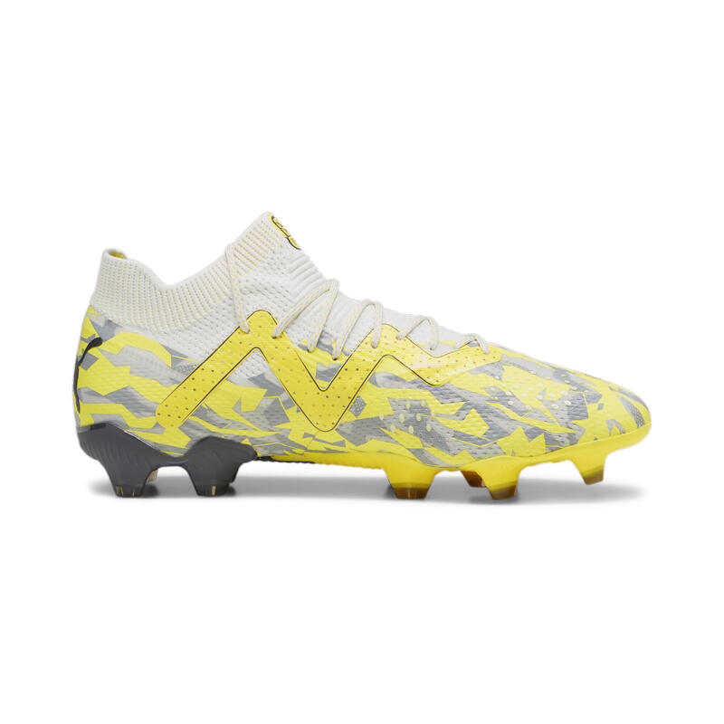 FUTURE ULTIMATE FG/AG Fußballschuhe Herren PUMA Sedate Gray Asphalt Yellow Blaze