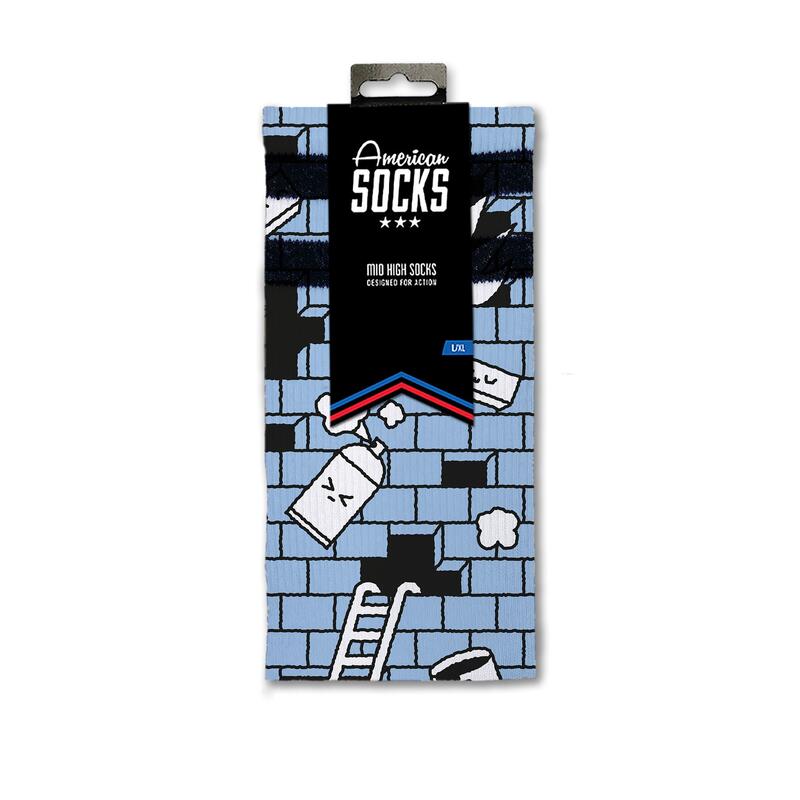 Chaussettes American Socks The Wall - Mid High