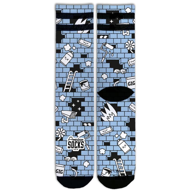 Chaussettes American Socks The Wall - Mid High