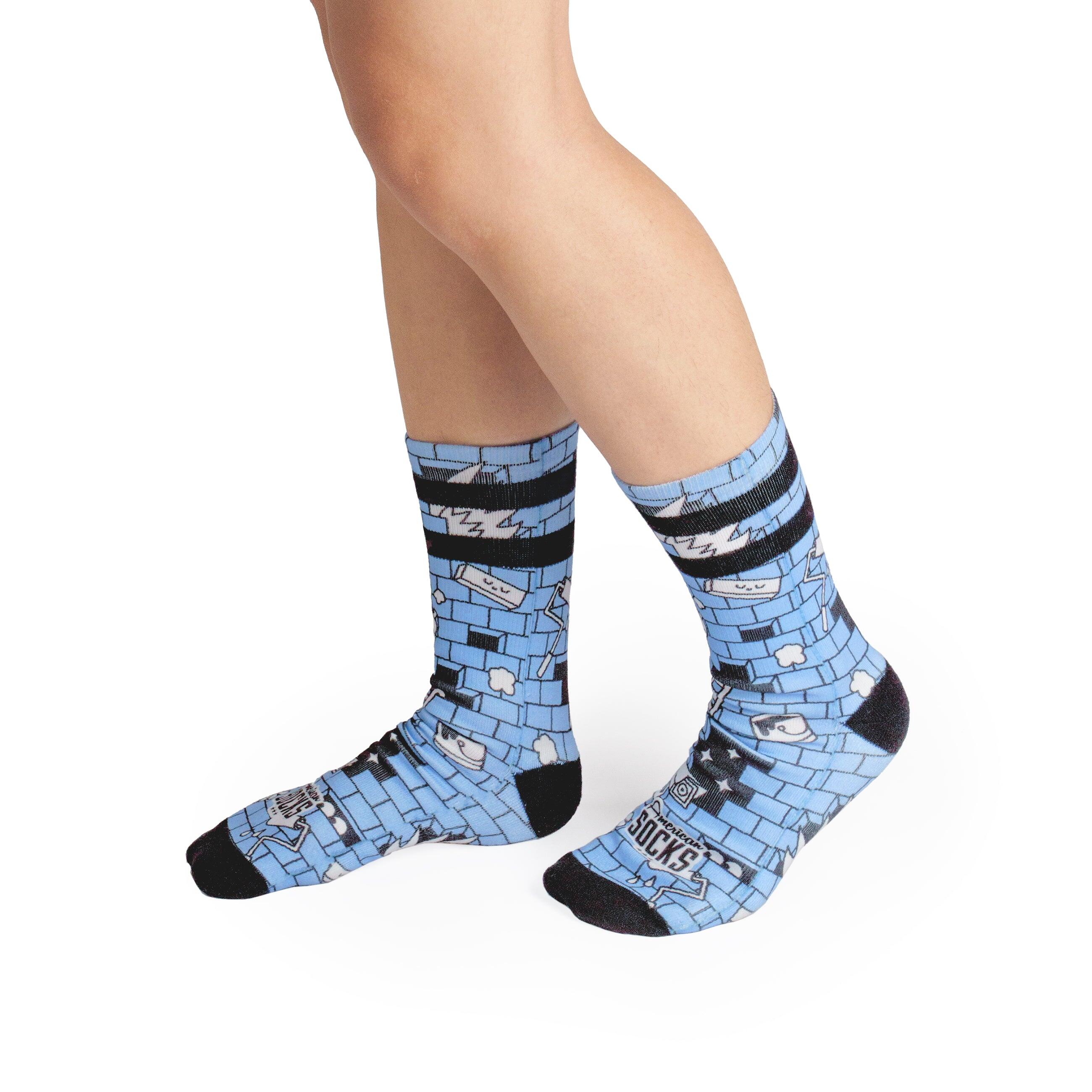 Chaussettes The Wall - Mid High - American Socks 5/7