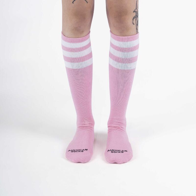 Calcetines divertidos para deporte American Socks Bubblegum - Knee High