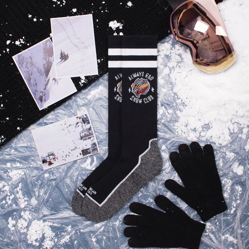 Calcetines divertidos para deporte American Socks Snow Club - Snow Socks
