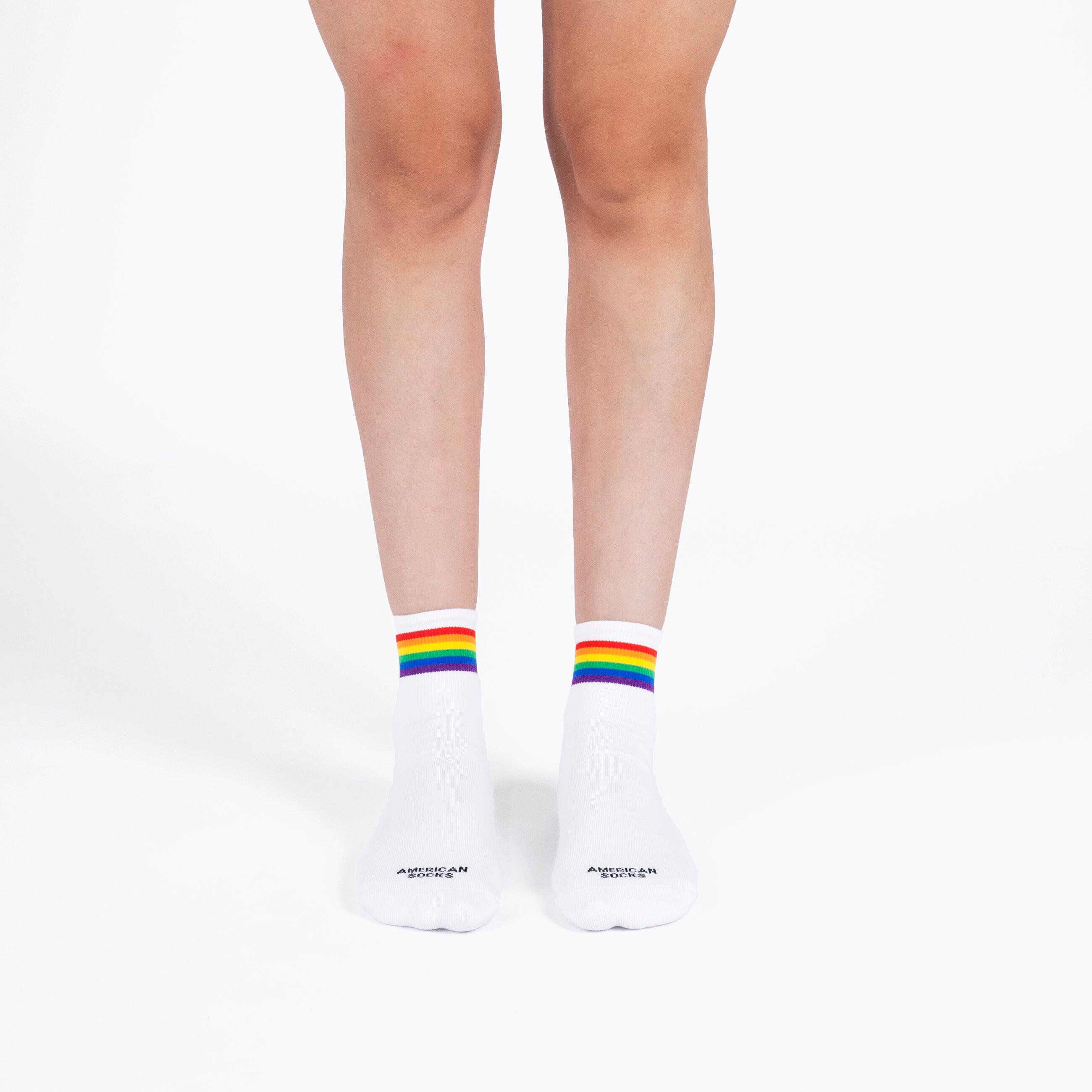 Chaussettes Rainbow Pride - Ankle High - American Socks 4/7