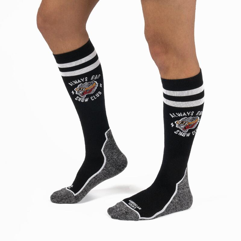 Calcetines divertidos para deporte American Socks Snow Club - Snow Socks