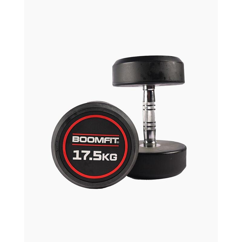 Mancuernas Redondas 17,5Kg (Pareja) - BOOMFIT