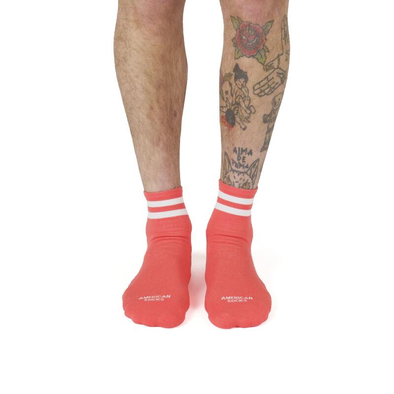 Calcetines divertidos para deporte American Socks Coral - Ankle High