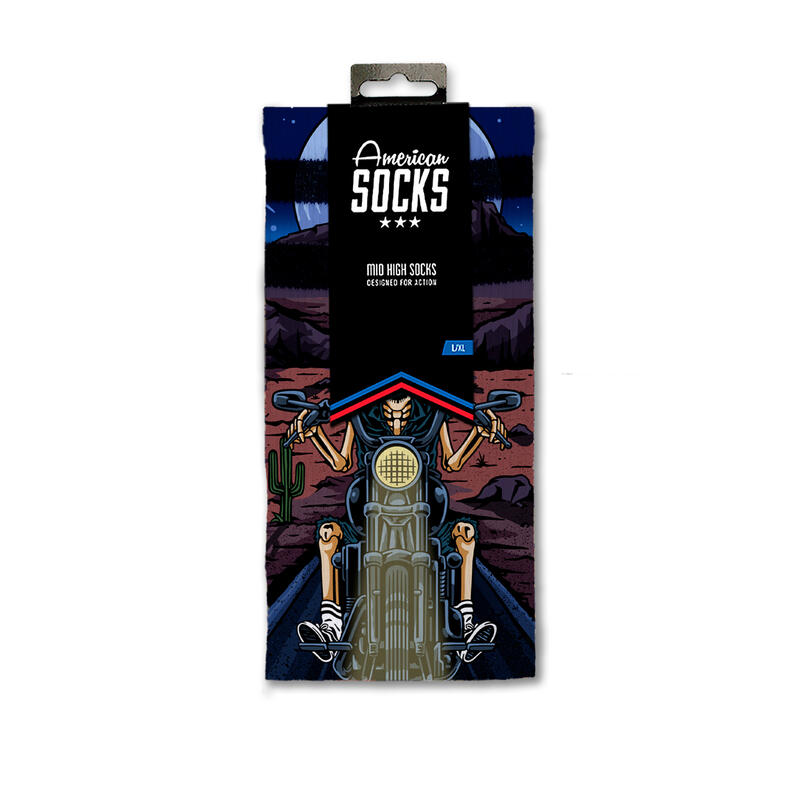 Chaussettes American Socks Night Rider - Mid High