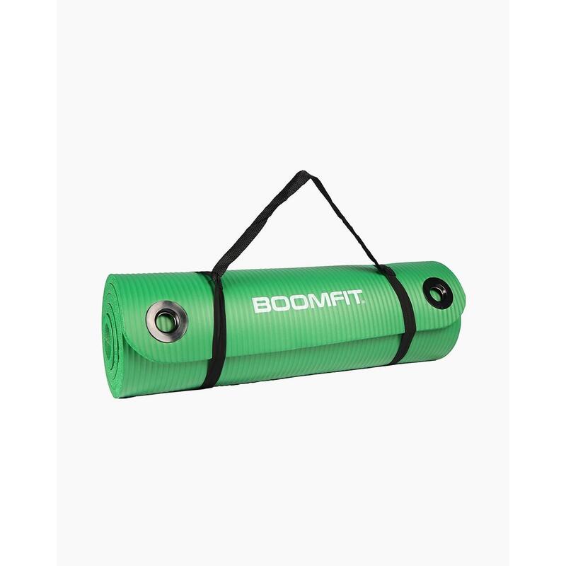 Tapete de Pilates NBR 1,5cm Verde - BOOMFIT