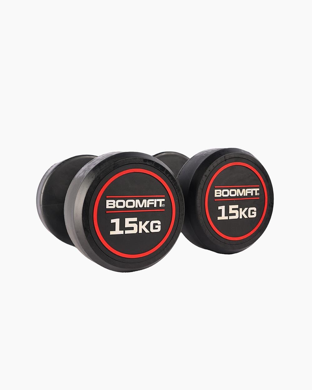Haltères Ronds de musculation 15Kg (Paire) - BOOMFIT 2/4