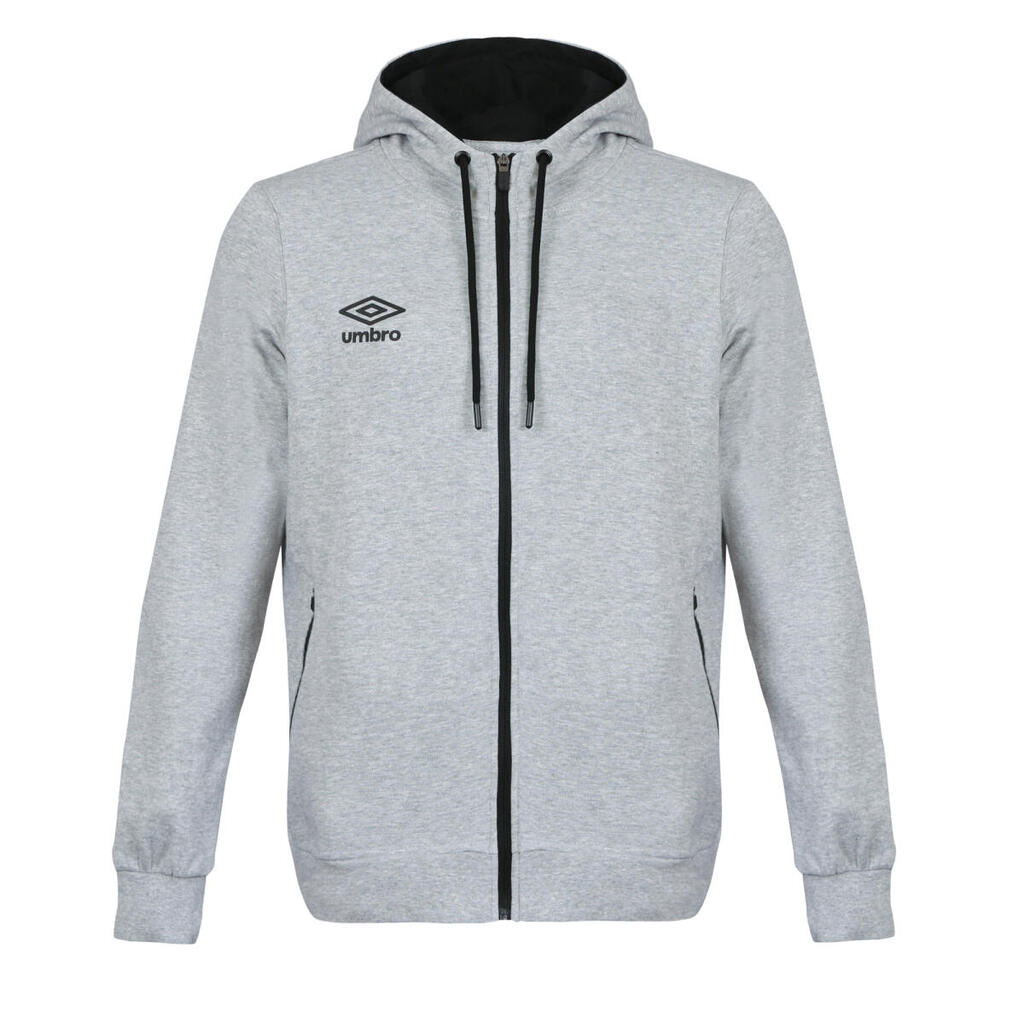 Umbro Men's Grey Zip-Up Sweatshirt 943861