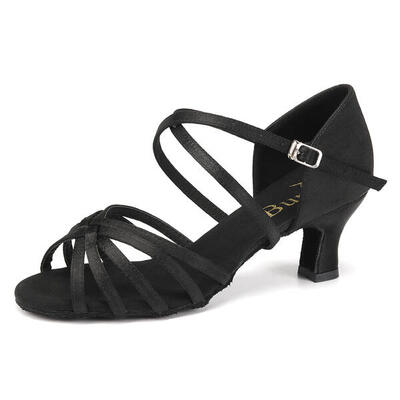 Burtan havana 5 cm ballroom- en salsaschoenen voor dames