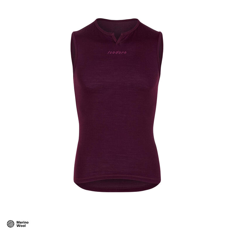 Women's Merino Wool Sleeveless Top