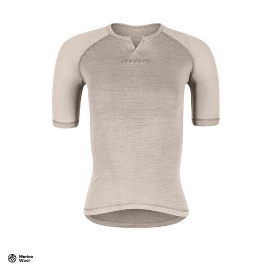 Maglia intima a maniche corte da ciclismo da donna Merino Corda