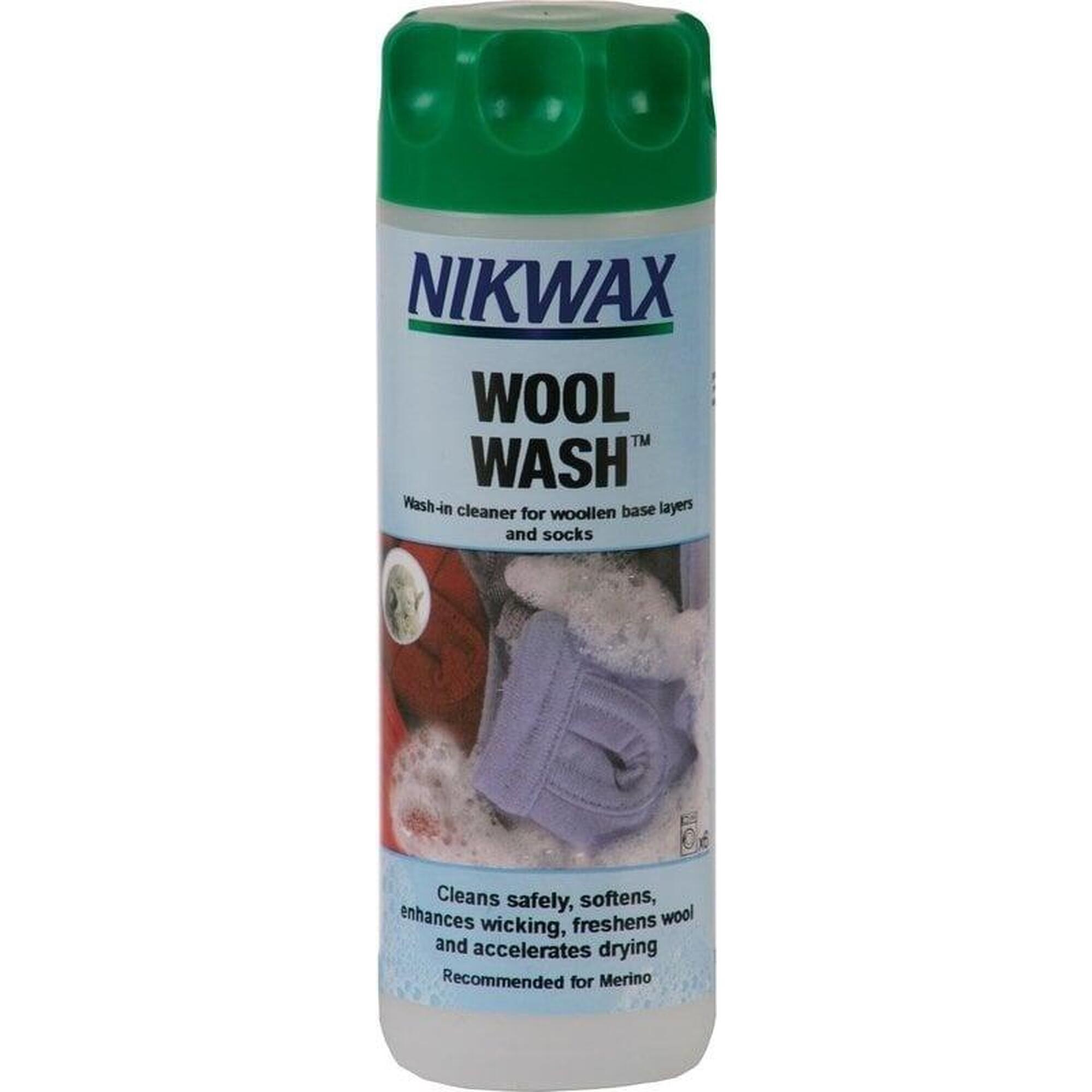 Płyn do prania wełnianej bielizny termoaktywnej Nikwax Wool Wash 300 ml