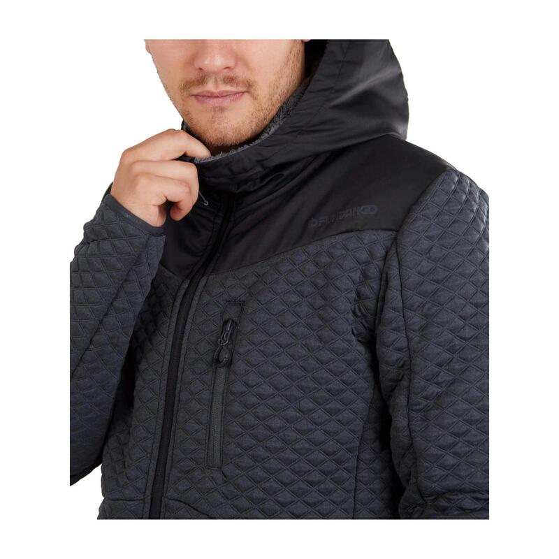 Ashford Insulated Fleece Jacket férfi utcai kabát - fekete
