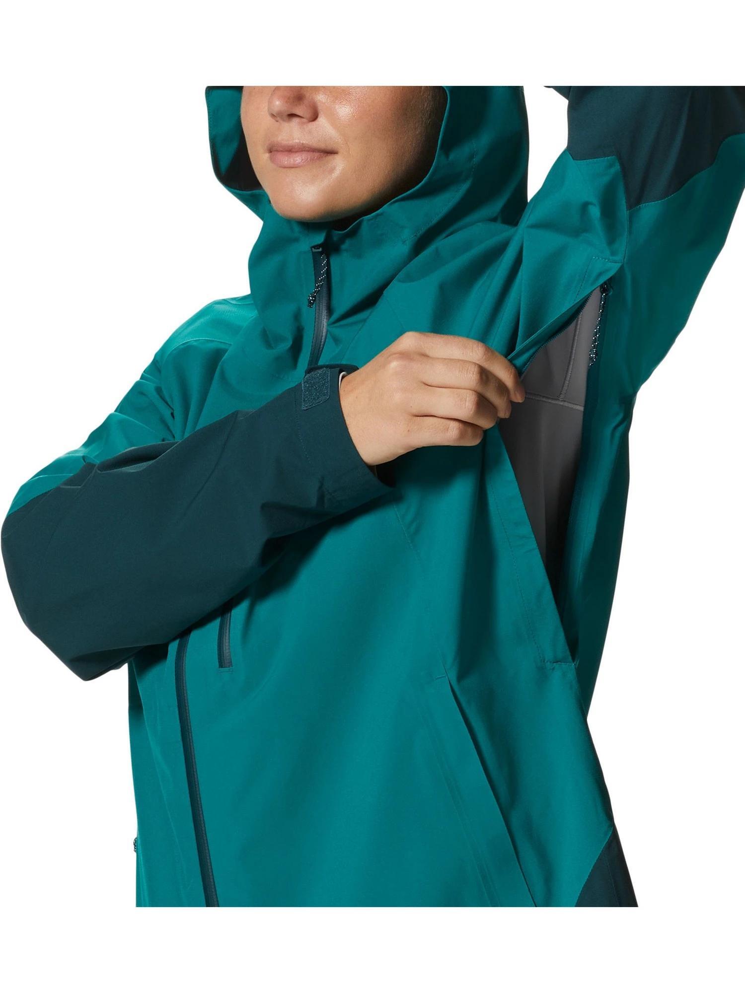 Chaqueta senderismo mujer Stretch Ozonic 5/7