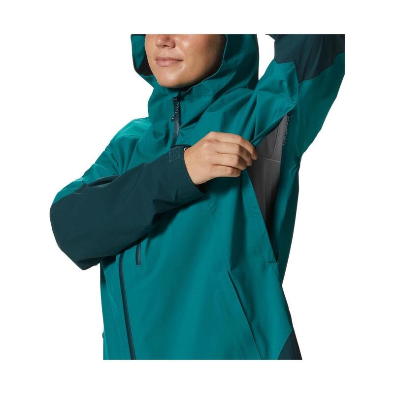 Geaca de drumetie Stretch Ozonic Jacket - albastru femei