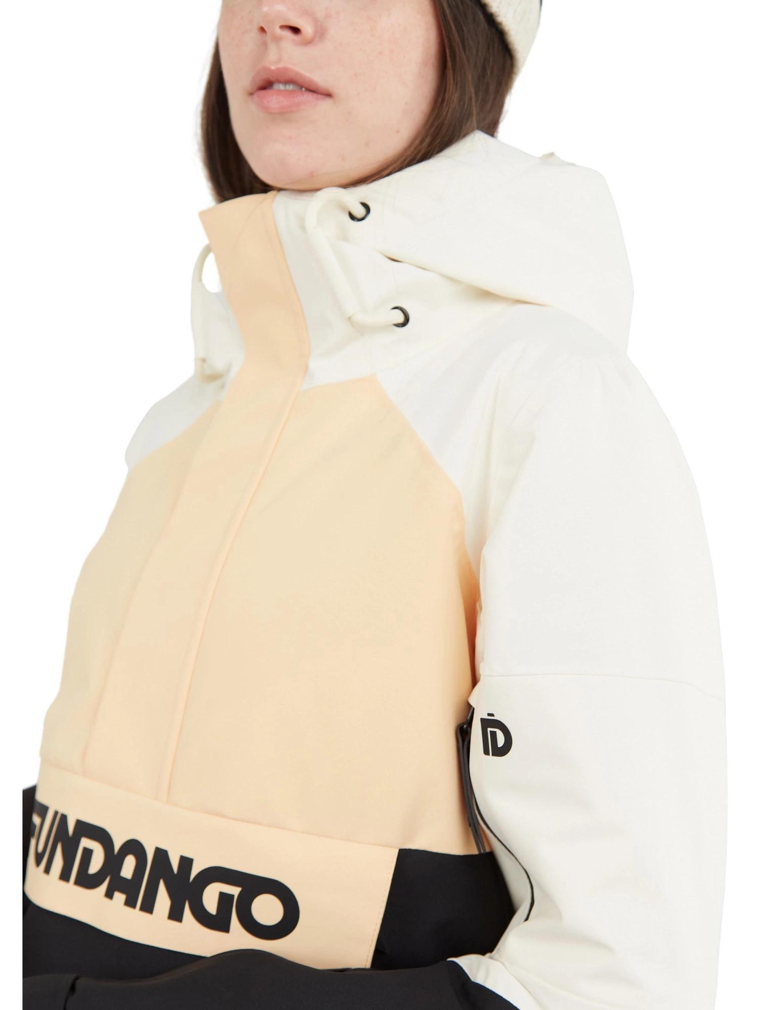 Skijacke Birch Logo Anorak Damen - gelb 4/7